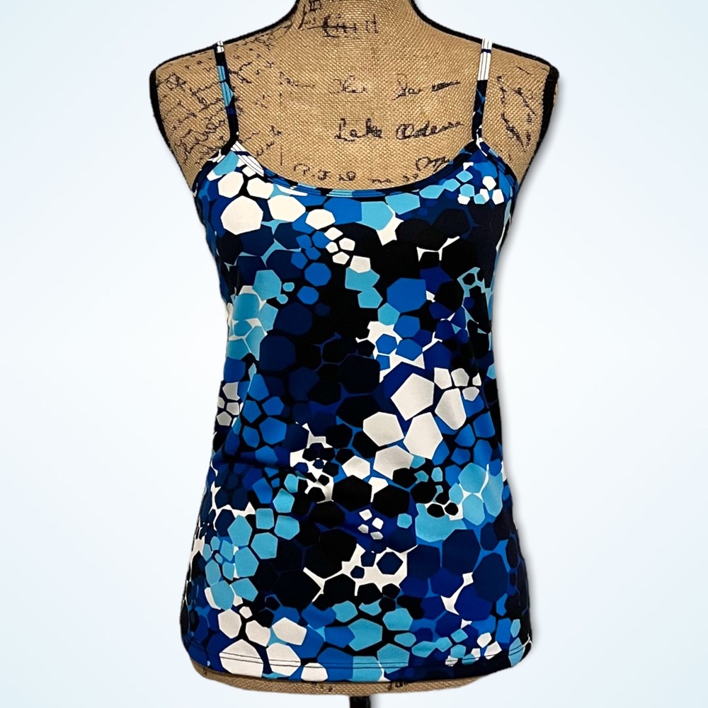 Clear Sky Blue Pattern Camisole